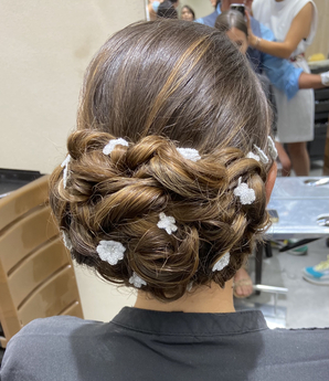 Coiffure pour mariage